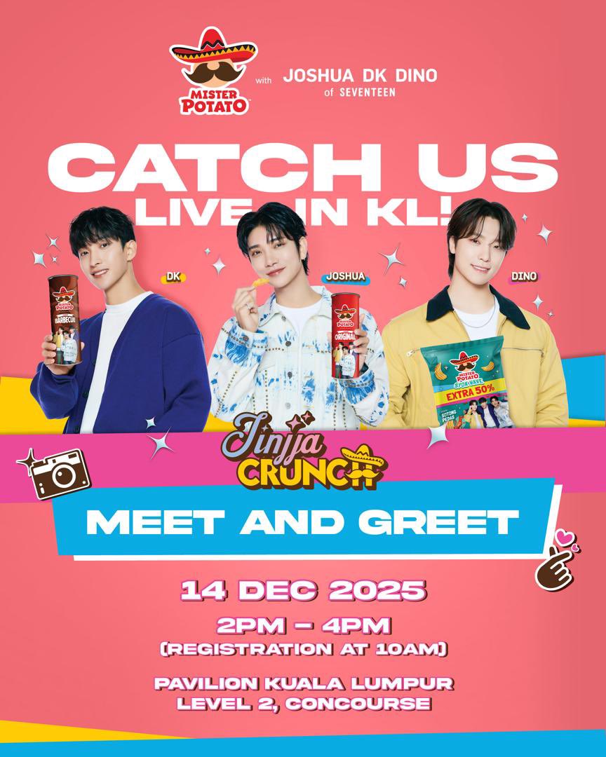 SEVENTEEN MEET AND GREET MISTER POTATO